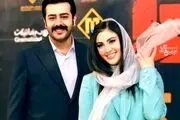 مریم مومن با تاج اناری در شب چله!/ عکس