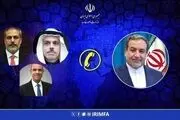 گفت‌وگوی عراقچی با وزیران خارجه عربستان، مصر و ترکیه