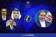 گفت‌وگوی عراقچی با وزیران خارجه عربستان، مصر و ترکیه