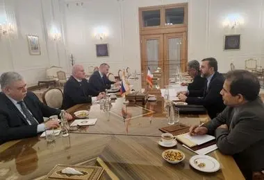 نشست دوجانبه نمایندگان ویژه ایران و روسیه در امور دریای خزر برگزار شد 