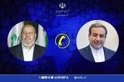 گفتگوی تلفنی وزیر امور خارجه با عضو شورای رهبری حماس