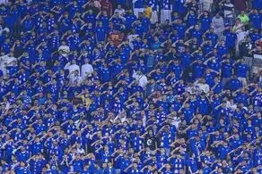 ورزشگاه آبی پوش آماده میزبانی از پرسپولیس