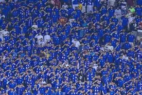 ورزشگاه آبی پوش آماده میزبانی از پرسپولیس