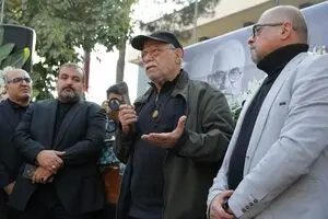 تشییع پیکر هادی مرزبان