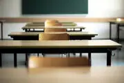 نقاشی ترسناک و متفاوت یک دانش آموز پایین برگه امتحانی+ عکس