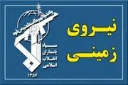 قرارگاه قدس نیروی زمینی سپاه: یک تیم ۴ نفره تروریستی در جنوب شرق کشور دستگیر شدند