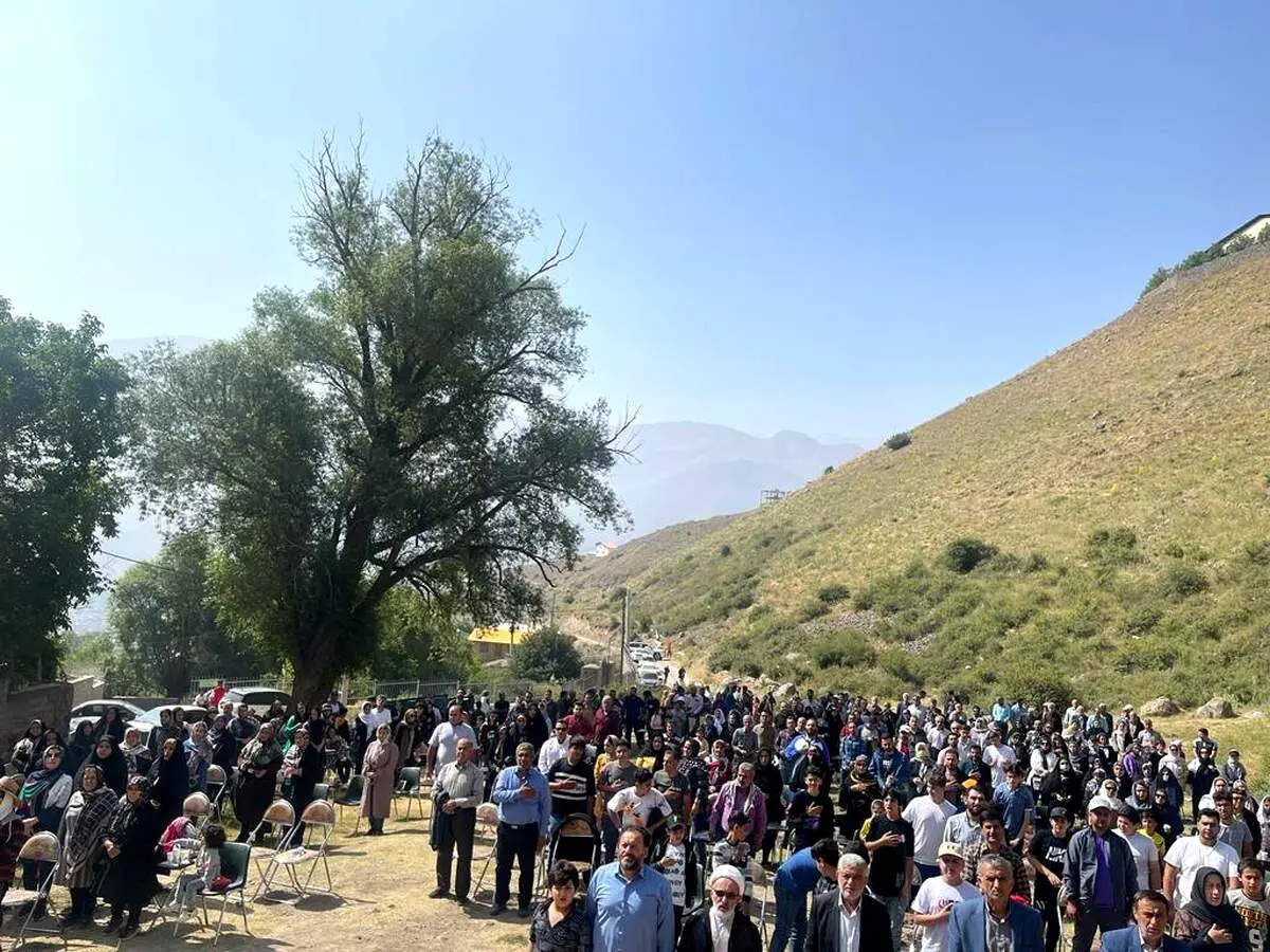 پیاده روی صبحگاهی در روستای گرنا