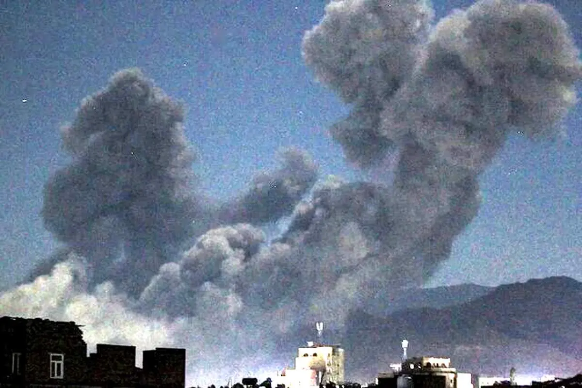 حمله سنگین آمریکا به یمن