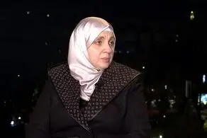 یک زن در سوریه پست گرفت 