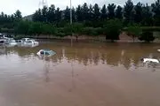 نجات افراد گرفتار در سیلاب سوادکوه؛ راه‌ها مسدود شد!