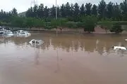 یک عکس وحشتناک قبل از وقوع سیل در مشهد/ تصویر