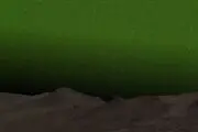 آسمان مریخ برای اولین بار سبز شد!