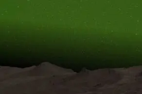 آسمان مریخ برای اولین بار سبز شد!