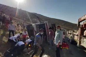 تمام جزئیات حادثه دلخراش واژگونی اتوبوس حامل خبرنگاران محیط زیست تاکنون+عکس
