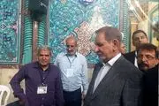 اسحاق جهانگیری به حسینیه ارشاد رفت