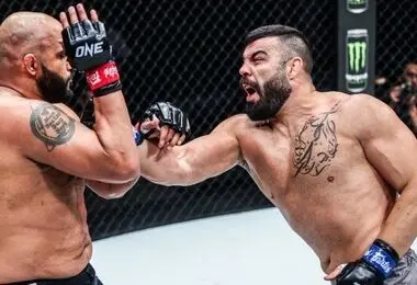 خداحافظی امیر علی اکبری از MMA 
