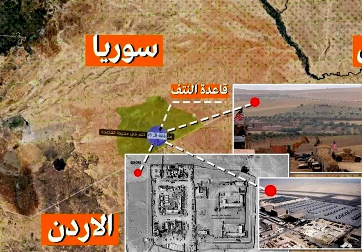 ابعاد جنگ گسترده شد/ حمله دو پهپاد به پایگاه التنف آمریکا 