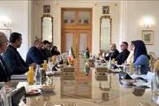 استقبال رسمی امیرعبداللهیان از نجلاء المنقوش