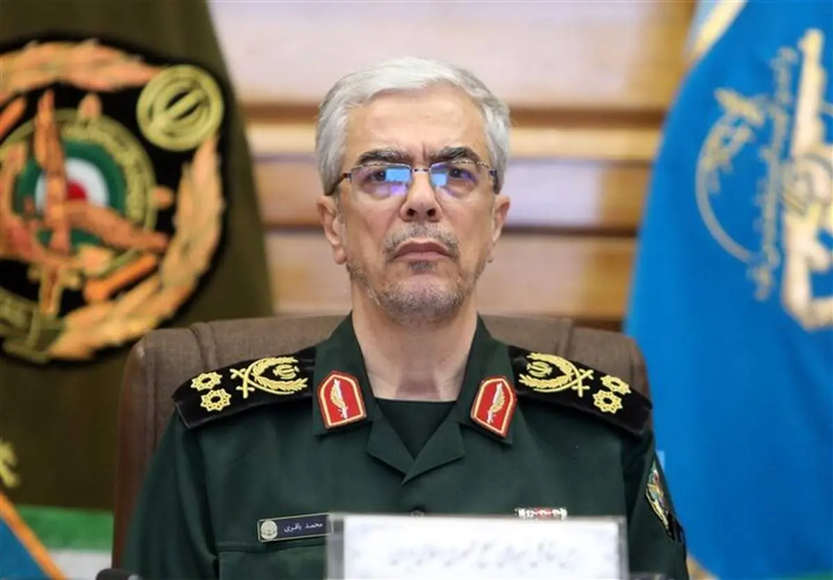 سرلشکر باقری به فرمانده ارتش پیام داد