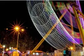 چهره وحشتناک این پیرمرد و پیرزن در تونل وحشت شهربازی+ تصویر