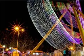 چهره وحشتناک این پیرمرد و پیرزن در تونل وحشت شهربازی+ تصویر