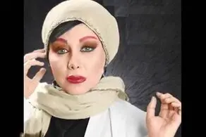 جنجالی ترین بازیگر زن ایران با چهره متفاوت/ عکس