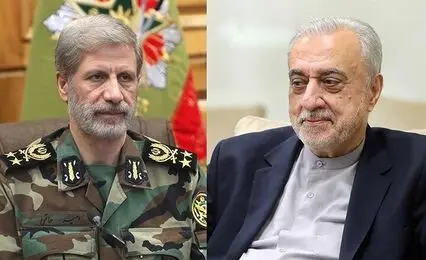 فرمانده کل ارتش انتصاب وزیر دفاع را تبریک گفت