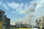 شلیک پدافند هوایی به سمت اهداف متخاصم دشمن در آسمان تهران
