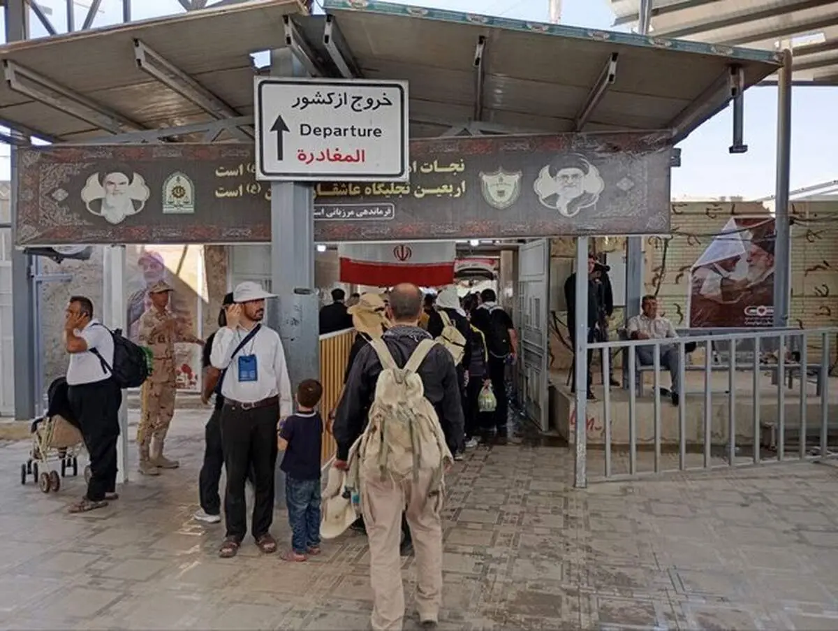 ویدئویی از درگیری وحشتناک در پایانه مرزی مهران
