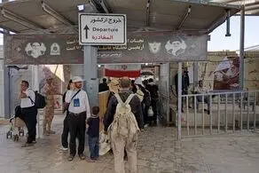 ویدئویی از درگیری وحشتناک در پایانه مرزی مهران