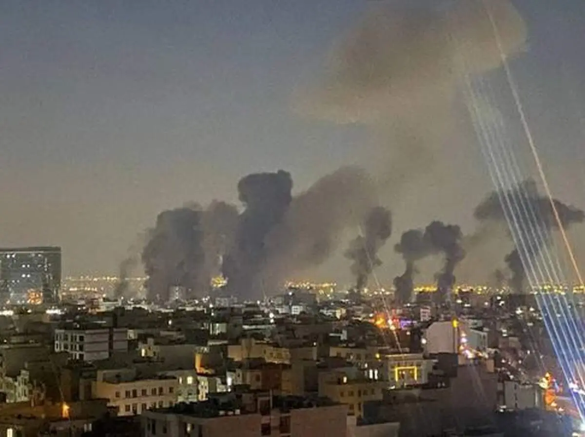 صدای انفجار و پدافند در تهران، کرج و پرند