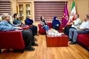 سخنگوی دولت به خانه سینما رفت 