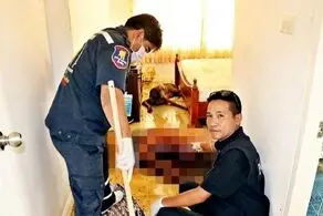 سگی که صاحبش را خورد!/عکس 18+