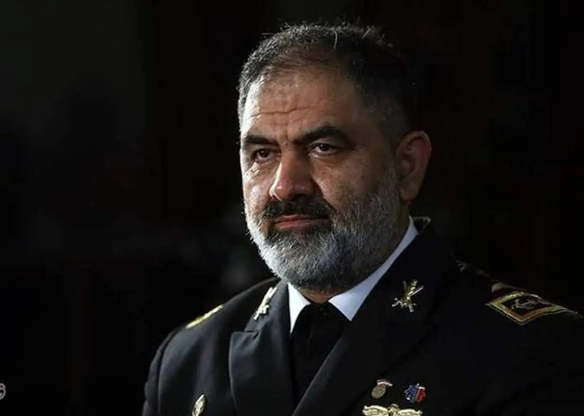 دریادار ایرانی وارد کراچی پاکستان شد
