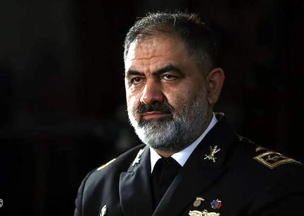 دریادار ایرانی وارد کراچی پاکستان شد