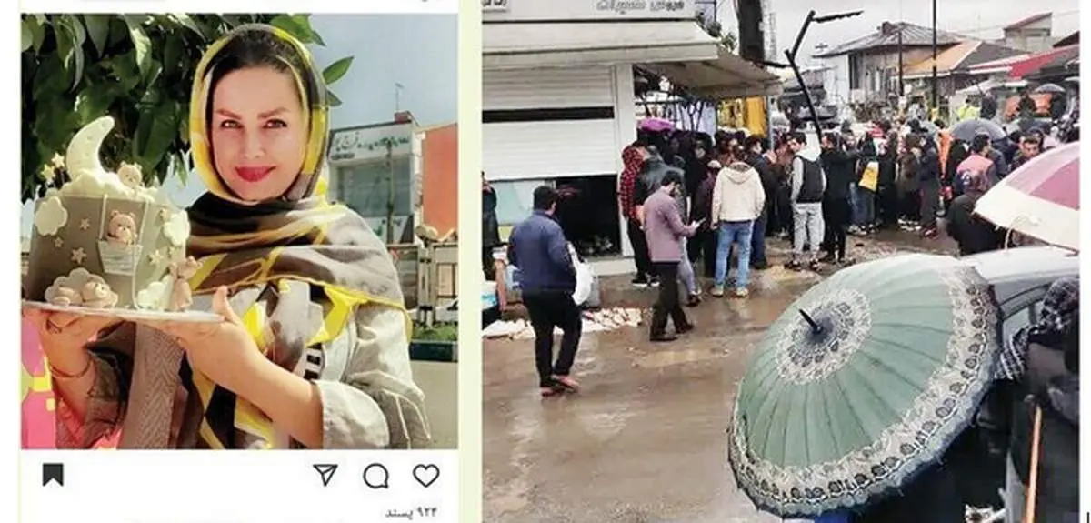 حادثه هولناک برای یک زن شیرینی فروش در رشت