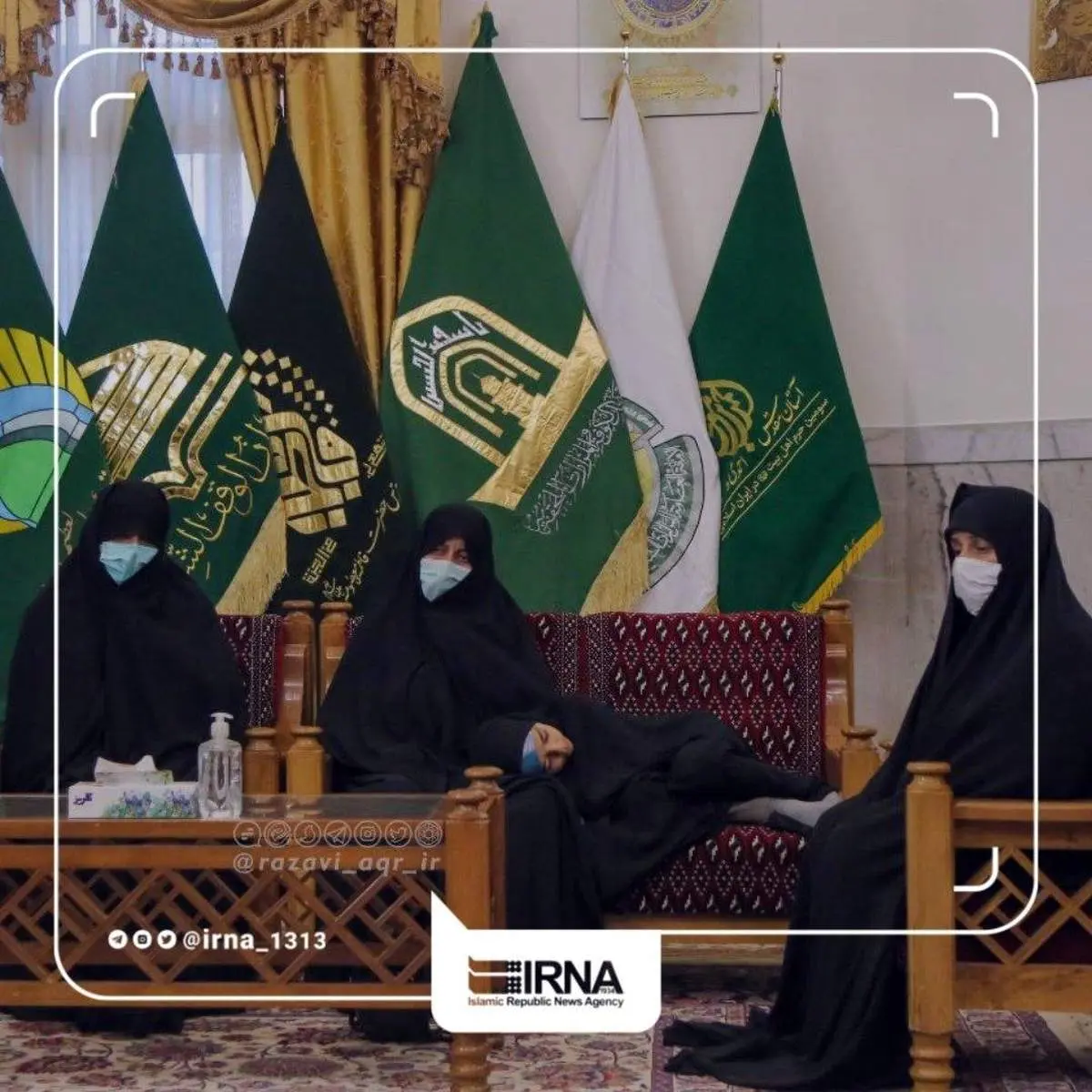 همسر رییس جمهور به منزل طلبه شهید رفت/ ببینید