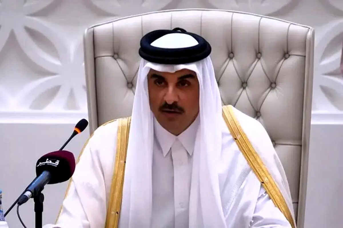 تبریک امیر قطر به رئیس جمهور 