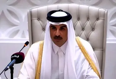 تبریک امیر قطر به رئیس جمهور 