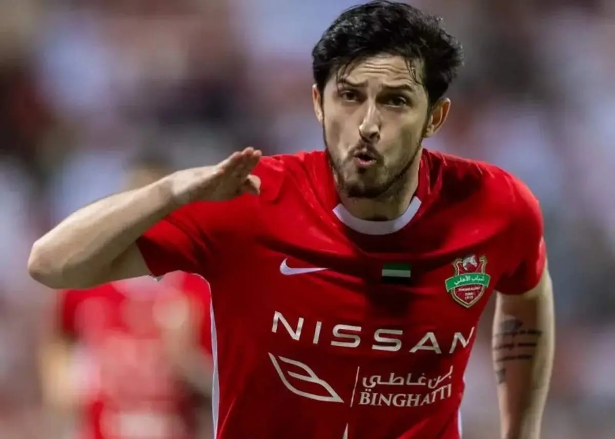 سردار آزمون با دشمن پرسپولیس عکس گرفت!