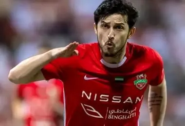 سردار آزمون با دشمن پرسپولیس عکس گرفت!