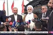 حضور رییس قوه قضائیه در یادمان محل شهادت شهیدان سلیمانی و المهندس 