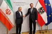 عزم ایران و اتریش بر گسترش مناسبات دو جانبه 