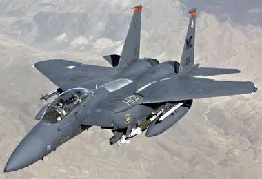 سپاه البرز: جنگنده F-15E مورد هدف قرار گرفت 
