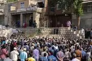 حضور رئیسی در یک روستا 