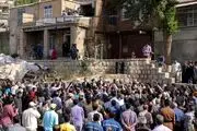 حضور رئیسی در یک روستا 