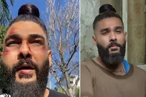 ویدیو لو رفته| این زن آبروی خواننده معروف ایرانی را در خیابان بُرد و او را کتک زد!/ ساسی مانکن نابود شد