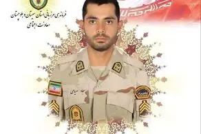 شهادت یک مرزبان در نگور سیستان و بلوچستان + عکس 