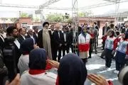 مسعود پزشکیان به البرز رفت 