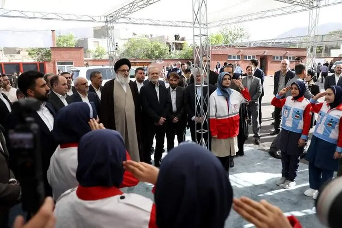 مسعود پزشکیان به البرز رفت 